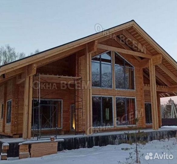 Остекление окон и балконов пвх