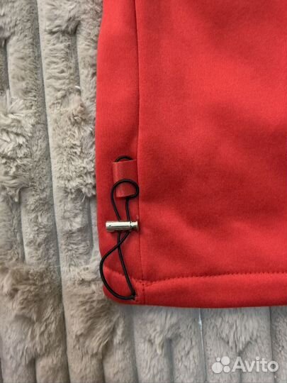 Брюки карго с начесом