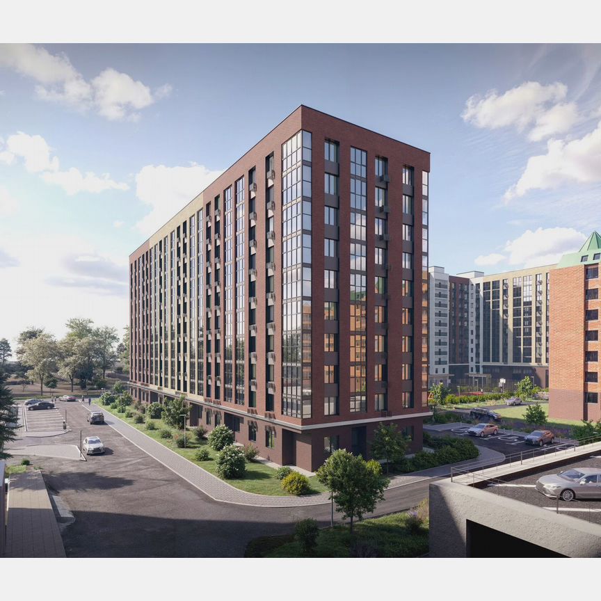 2-к. квартира, 55,6 м², 3/10 эт.