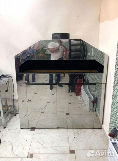 Мангал закрытый, мангал с вытяжкой