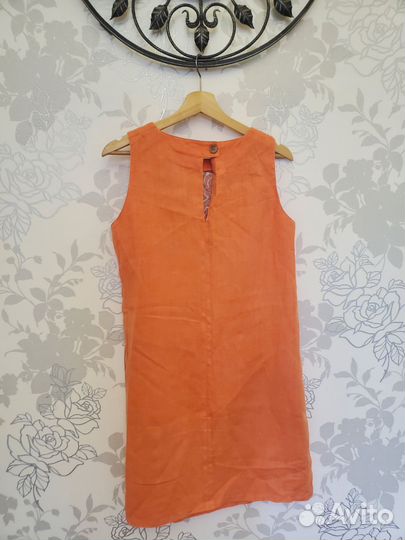 Льняное Платье