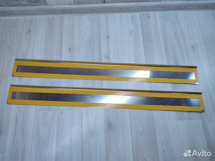 Накладки на пороги Kia Cerato 2009-2012