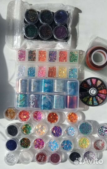 Гель лак, пылесос, уф лампа для маникюра