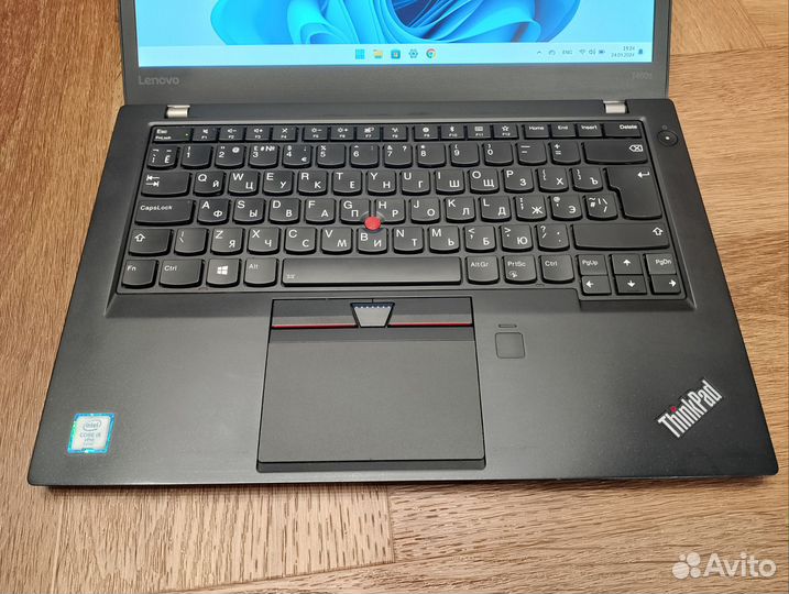 Тонкий Lenovo Thinkpad T460S i5/8gb/SSD256/FHD