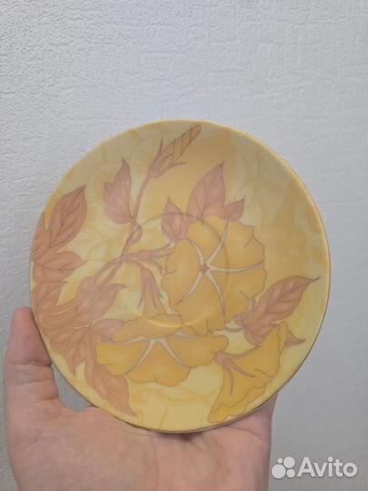 Чайная пара золотая