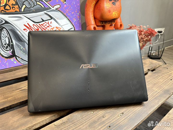 Ноутбук asus 4 ядра HDD 500gb