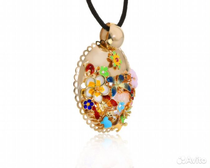 Золотой кулон Roberto Bravo Noahs Ark