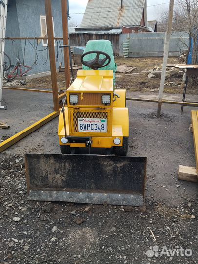 Самодельный мини трактор переломка