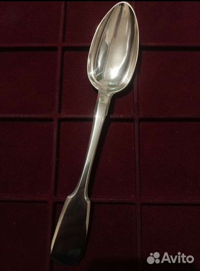 Царская столовая ложка серебро