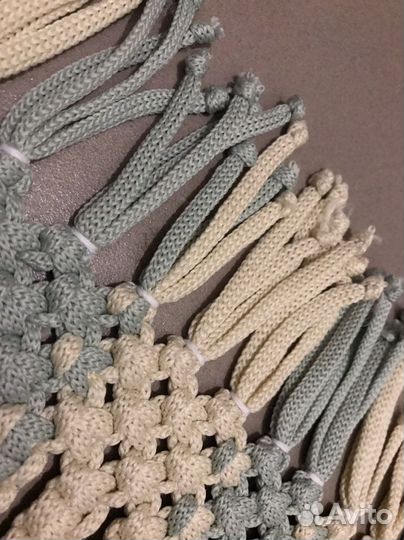Коврик макраме новый