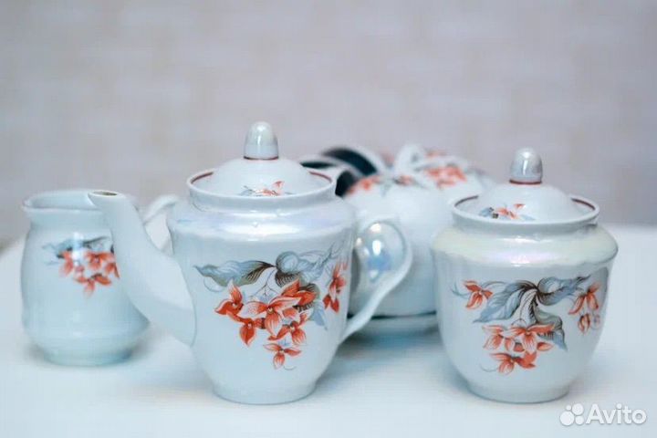 Чайный набор СССР (Барановский фарфоровый завод)