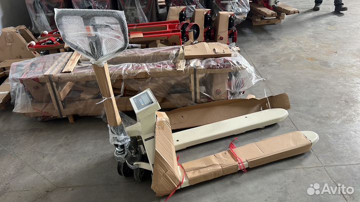 Гидравлическая тележка glavman с весами