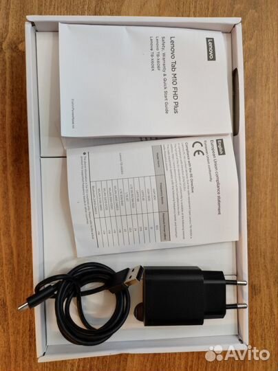 Планшет Lenovo tab m10 fhd plus (tb-x606x)
