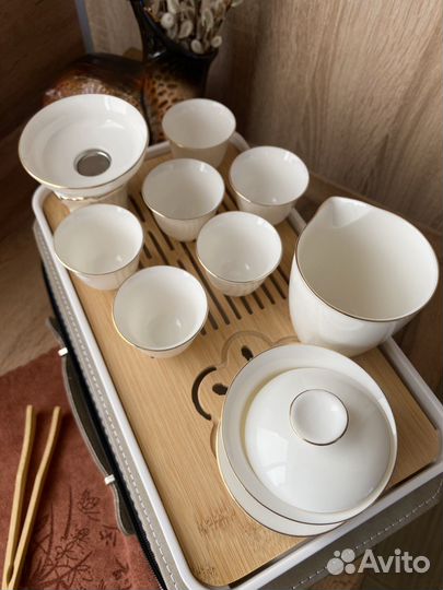 Компактный и удобный набор для чайной церемонии