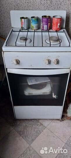Газовая плита 2 конфорки бу
