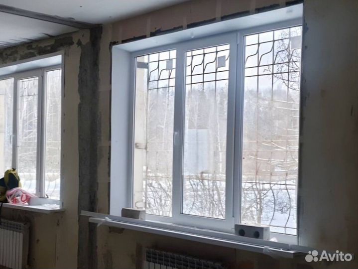 Пластиковые окна с установкой