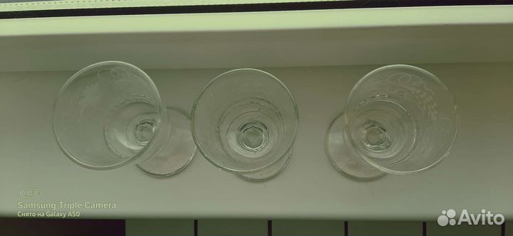 Бокалы для вина Германия 19 век