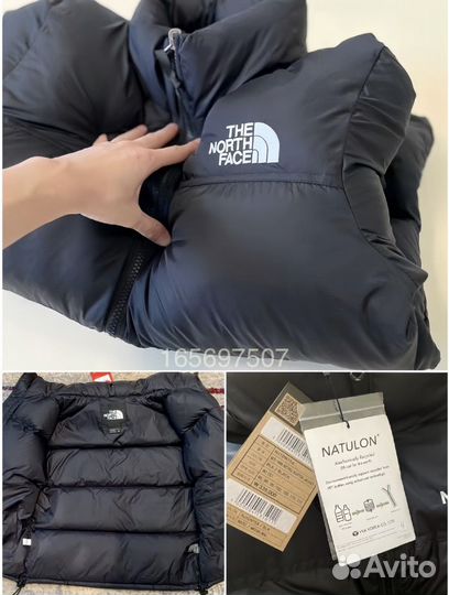 Пуховик the north face 700 пух 46/54