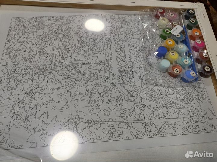 Картины по номерам новая 4050