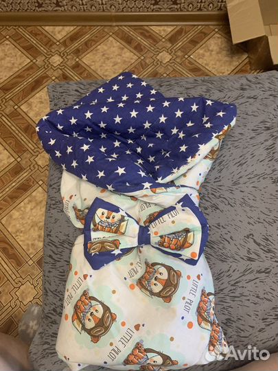 Конверт одеяло на выписку