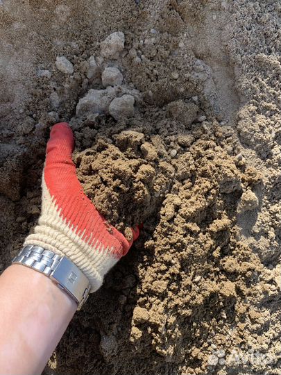 Песок строительный (без глины)