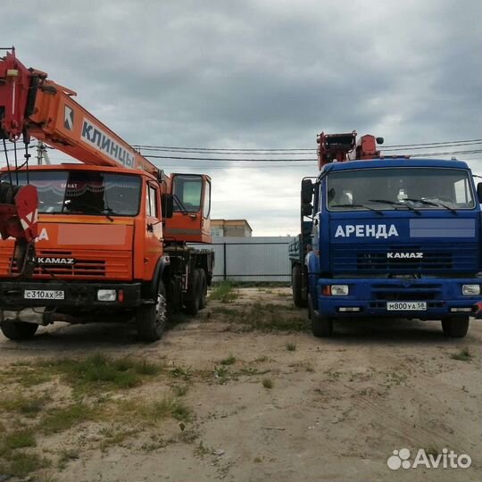 Аренда и услуги автокрана, 25 т, 21 м