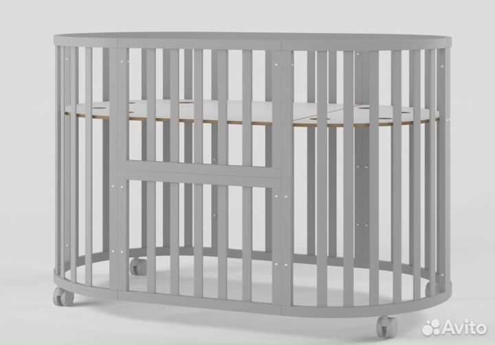 Кроватка детская трансформер 9 в 1 с маятником