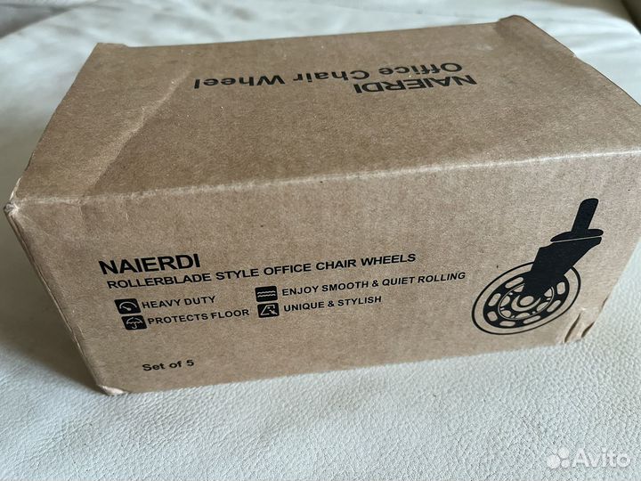 Новые ролики колесики для мебели naierdi, 5 шт