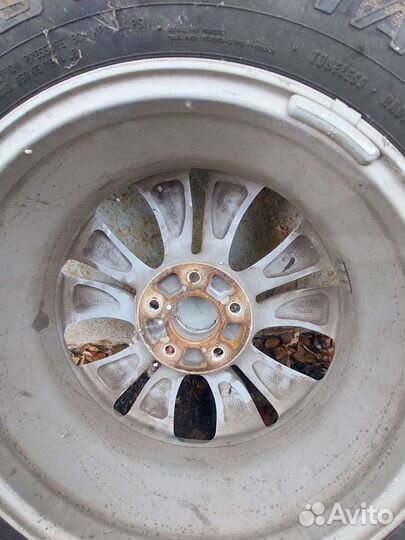 Оригинальное колесо от Honda CR-V IV с шиной Conti