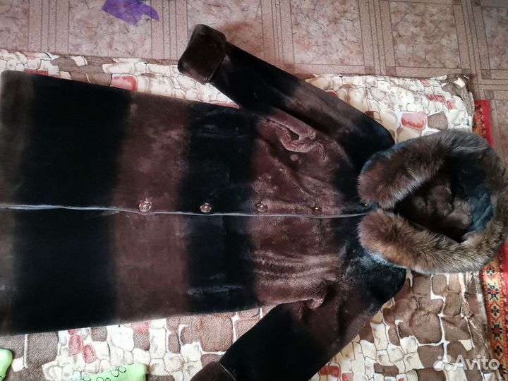 Шуба мутоновая 50 52 размер