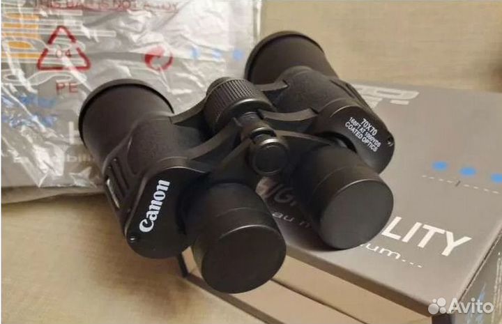 Мощный бинокль canon 70*70