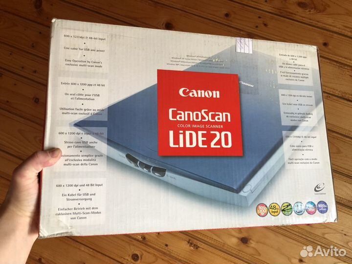 Сканер Canon CanoScan LiDE20