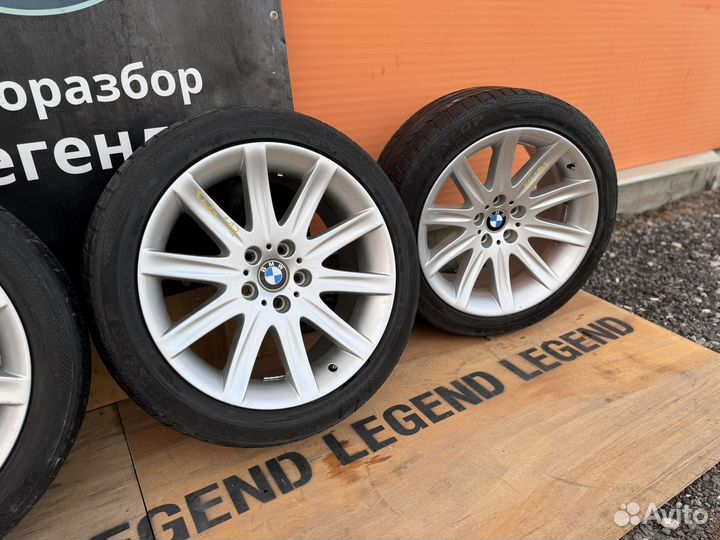 Диски разноширокие R19 BMW 95 стиль + шины Dunlop