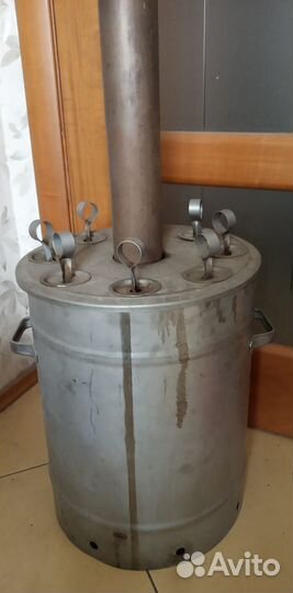 Шашлычница мангал печка самоварного тип нерж СССР