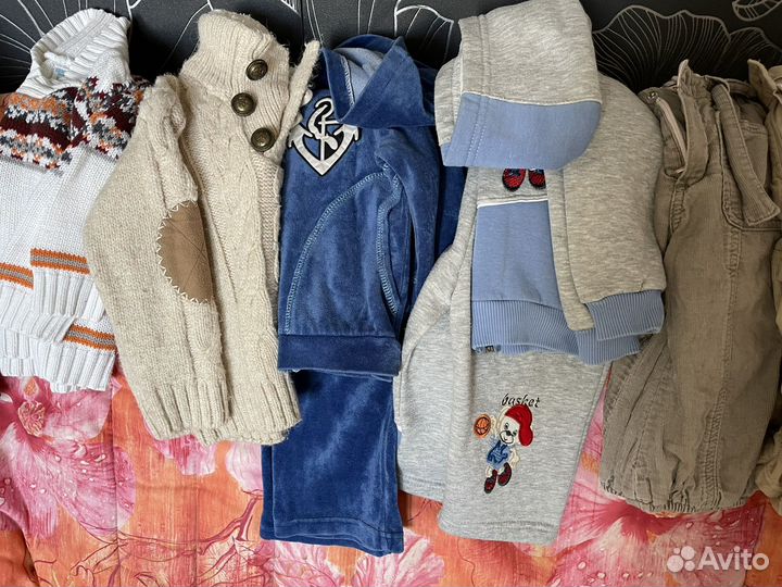 Пакет вещей на мальчика от 1 до 3х лет