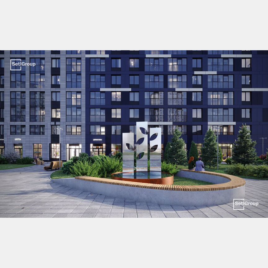 Квартира-студия, 24,3 м², 6/12 эт.