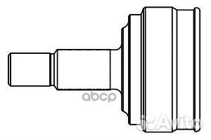 Шарнир равных угловых скоростей наружн. chevrol