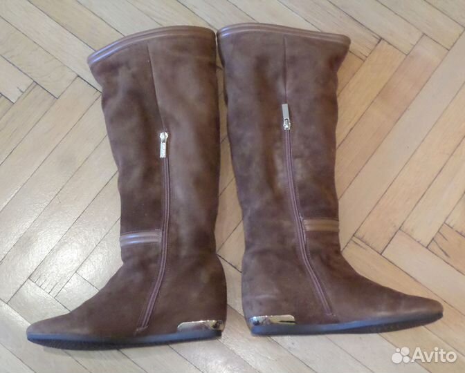 Сапоги женские замшевые (Alba).39 разм
