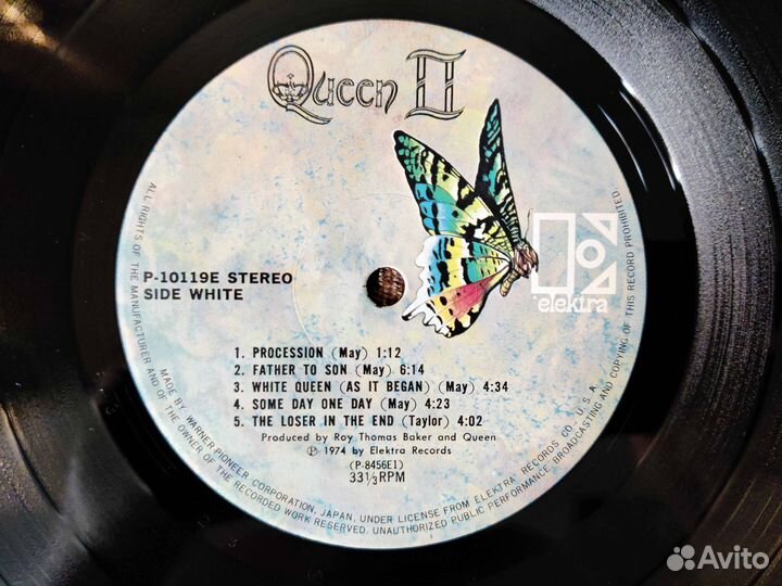 Queen – Queen II – 1975 2nd Japan press v1