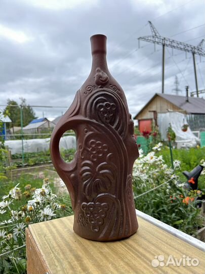 Бутылка керамическая