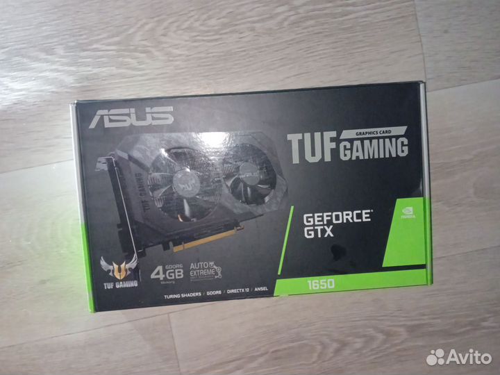 Видеокарта gtx 1650x