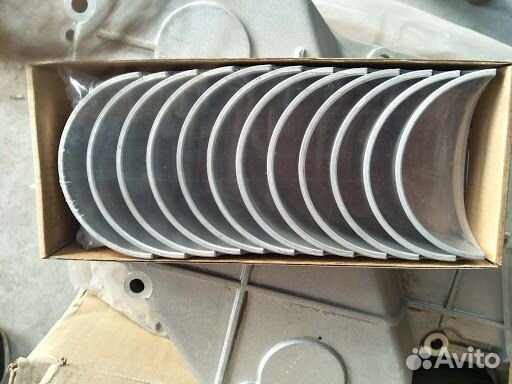 Вкладыши howo, shaanxi WP10/WD615 шатунные (к-кт)