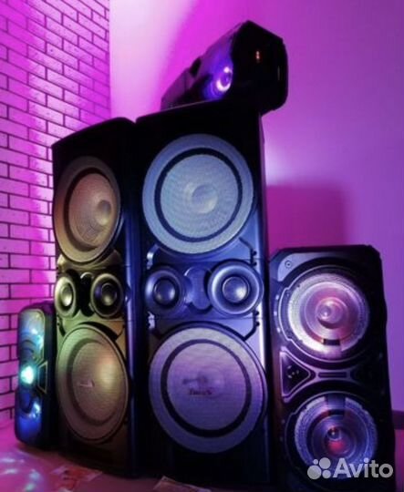 Комплект Колонки акустика караоке