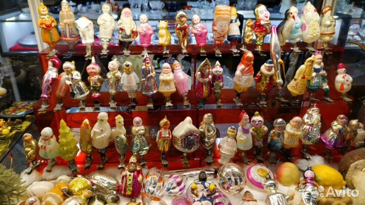 Елочные игрушки СССР