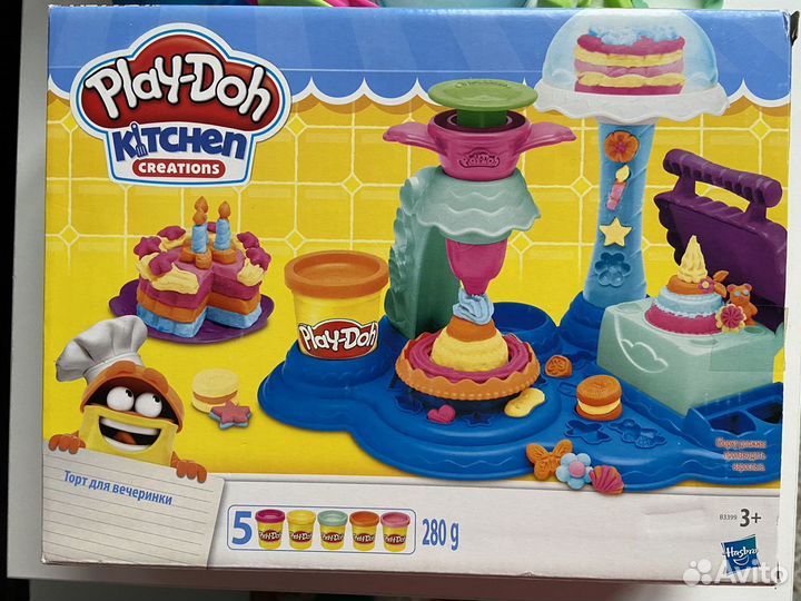 Play doh сладкая вечеринка