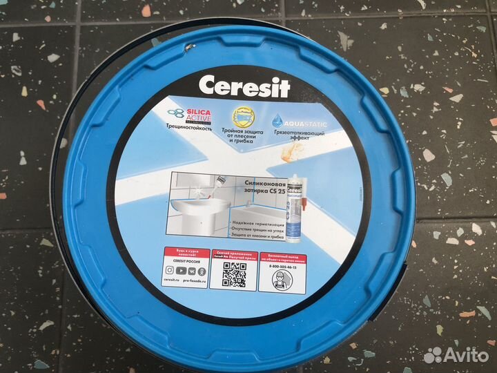 Эластичная водоотталкивающая затирка для швов