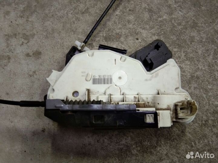 Замок передний левый Фольксваген Поло 5