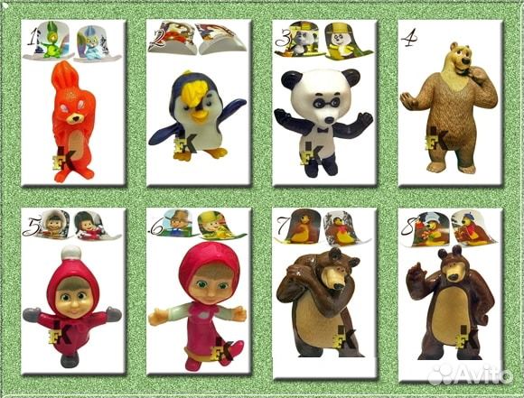 Фигурки из серии 