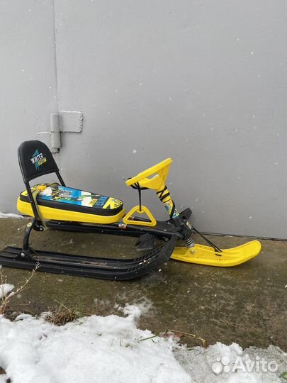 Детский снегокат бу