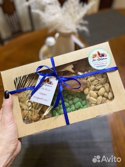 Фруктовые чипсы, пастила, подарочный набор